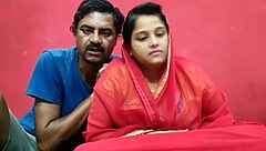 Desi Indian Wife Bhabhi Fucks Indian Husband's Friend's Son in Hindi 18+