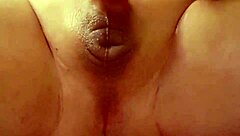 HD video of a transsexual's anal play with a dildo